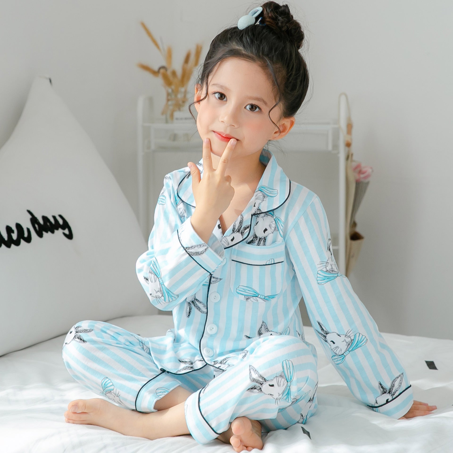 Soft Cotton Pajamas for Girls for kids