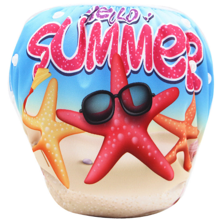 Cartoon swimming trunks