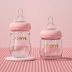 Newborn Wide Bore Glass Bottle