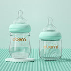 Newborn Wide Bore Glass Bottle