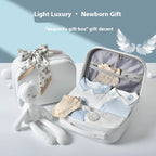 27-Piece Premium Newborn Baby Gift Box Set – 100% Cotton Clothes & Baby Essentials