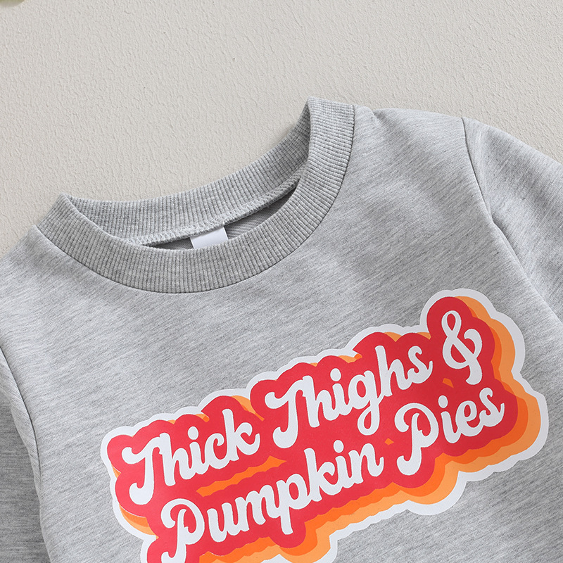 Halloween Baby & Toddler Long Sleeve Sweatshirt – Cute Pumpkin & BOO Cotton Pullover