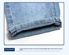 Boys Denim Shorts – Casual Mid-Waist Cotton Jean Shorts