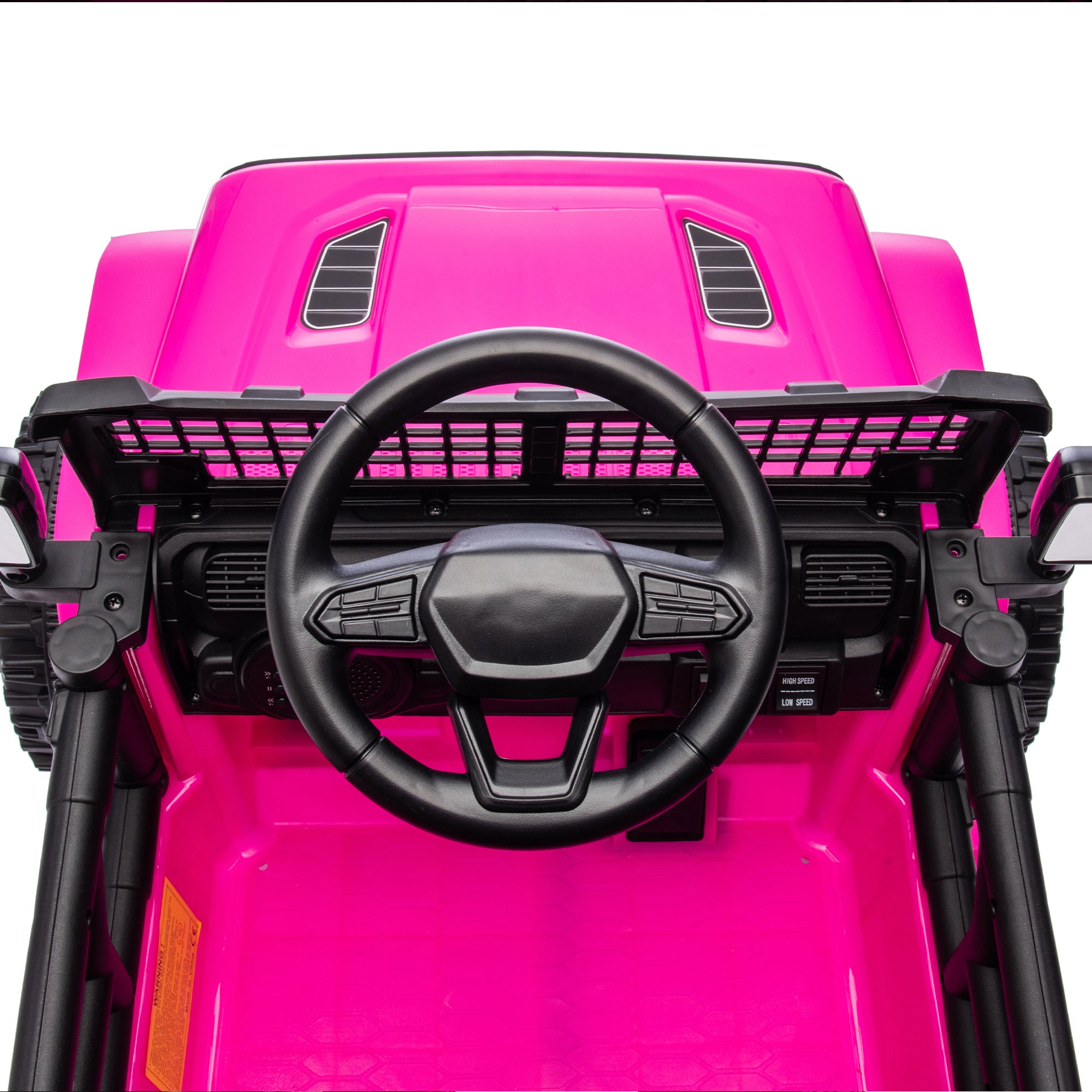 24V Kids Ride-On Electric Car with Parent Remote Control, Bluetooth & LED Lights