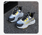 Kids Lightweight Dial Sneakers – Breathable Sport Shoes