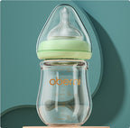 Newborn Wide Bore Glass Bottle