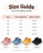 Baby & Toddler Solid Color Fly-Knit Shoes – Breathable Non-Slip Design
