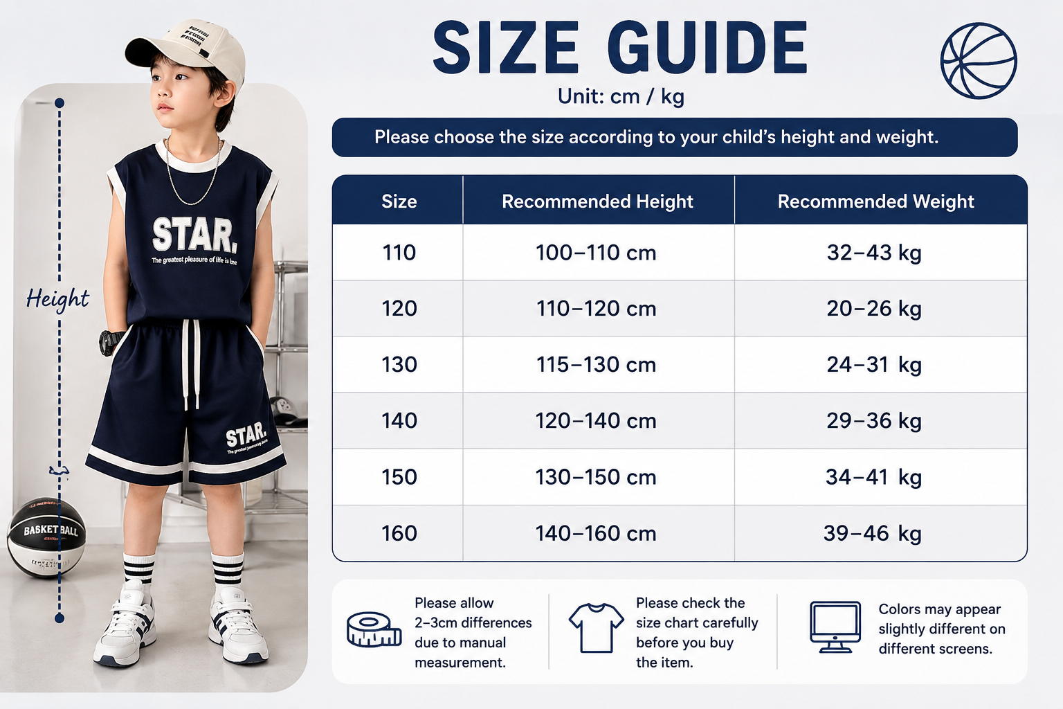 Summer Style Kids Sleeveless Sports Set – 2-Piece Basketball Outfit