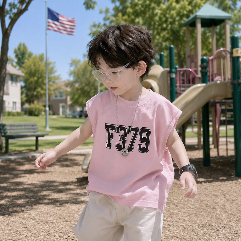 Boys' Cotton Sleeveless Tank Top – Casual Summer Vest