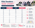 Kids Lightweight Dial Sneakers – Breathable Sport Shoes