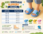 Kids' Cartoon Dinosaur Slide Sandals – Lightweight Non-Slip Summer Slippers