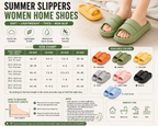 Cloud Comfort EVA Slide Sandals – Thick Non-Slip Bathroom & Home Slippers