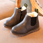 Fashionable leather boots for kids