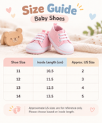 Baby Soft Rubber Shoes – Cute Casual Sneakers for 0–1 Year Olds