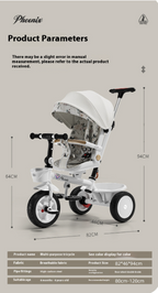Tricycle Pedal Trolley