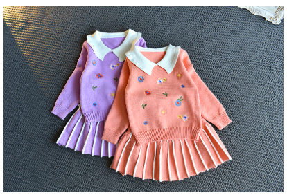 Elegant Girls Skirt Set – Stylish 2-Piece for toddlers