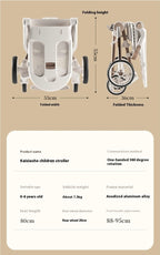 Four-wheel & Two-way Reclining Trolley