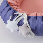 Portable Baby Nest Lounger – Soft Cotton Infant Sleeping Bed & Changing Mat