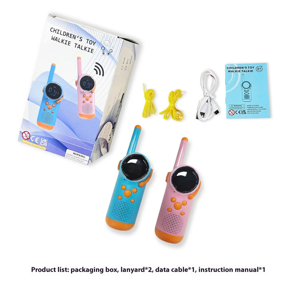 Kids Walkie Talkies 2-Pack – Two-Way Radios for Boys & Girls