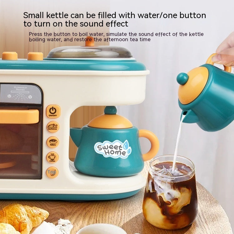 Kids Pretend Play Kitchen Set – Interactive Cooking Toy with Lights, Sounds & Color-Changing Food