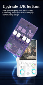 4-Inch Retro Handheld Game Console with WiFi, 720×720 IPS Screen, RK3326 Chip, Dual Joysticks & 3000mAh Battery