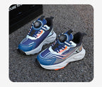 Kids Lightweight Dial Sneakers – Breathable Sport Shoes