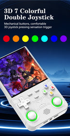 4-Inch Retro Handheld Game Console with WiFi, 720×720 IPS Screen, RK3326 Chip, Dual Joysticks & 3000mAh Battery
