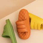 Cloud Comfort EVA Slide Sandals – Thick Non-Slip Bathroom & Home Slippers