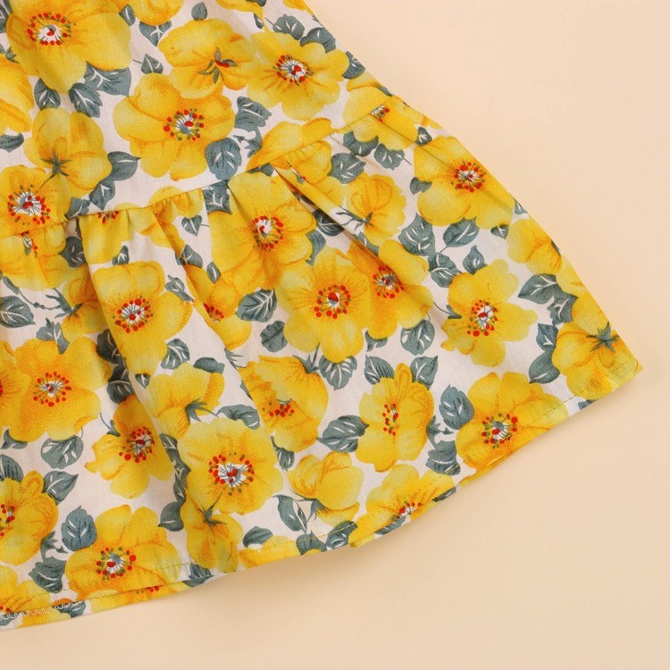 Yellow Girl Dress for toddlers
