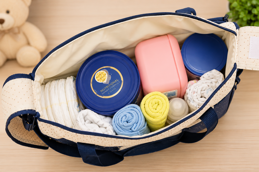 Baby portable storage bag