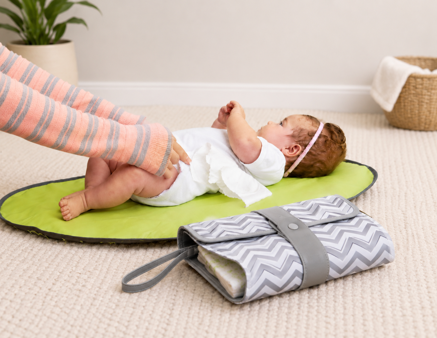 Portable Baby Diaper Changing Pad